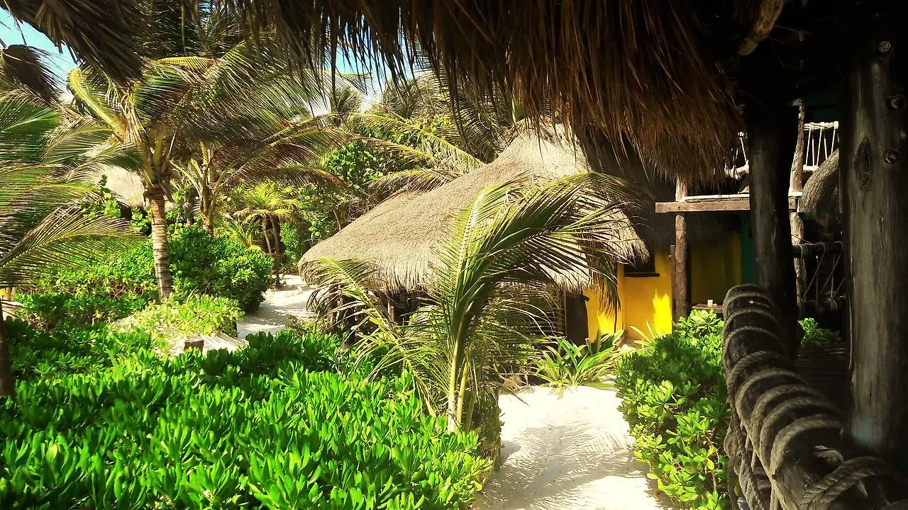 Cabanas La Luna Hotel Tulum Pueblo